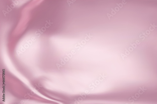 Close-up texture of light pink silk. Light pink fabric smooth texture surface background. Smooth elegant pink silk in Sepia toned. Texture, background, pattern, template. 3D vector illustration.