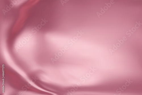 Close-up texture of pink silk. Pink fabric smooth texture surface background. Smooth elegant pink silk in Sepia toned. Texture, background, pattern, template. 3D vector illustration.