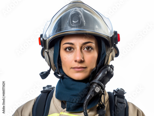    Portraits of American firemen  © kalafoto