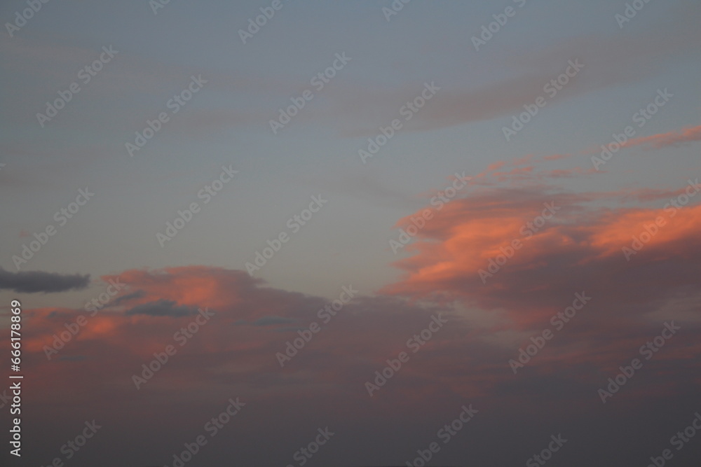 A red desert with a blue sky A red desert with a blue sky