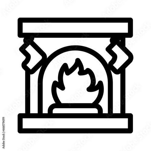  Fireplace icon