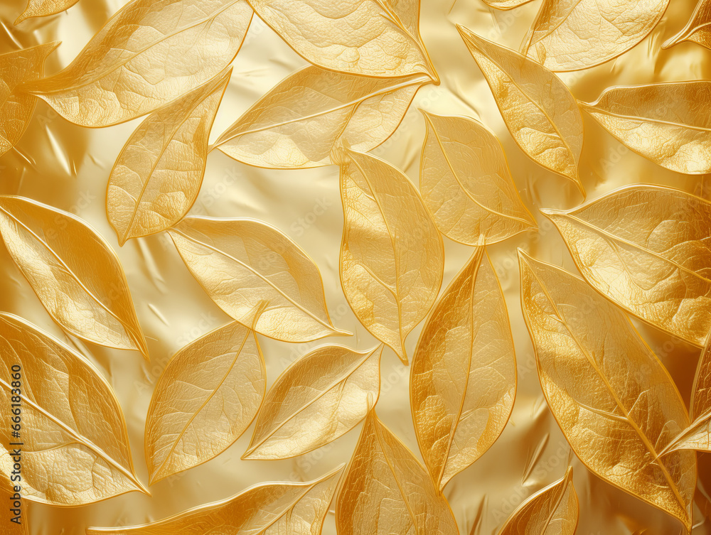 Autumn background with golden leaves Autumn background with golden leaves