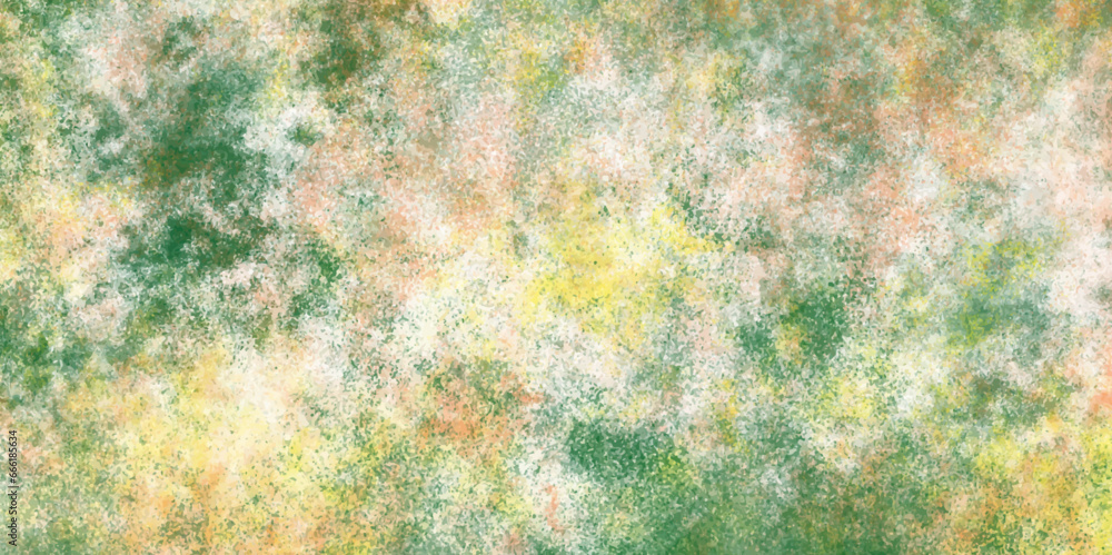 grunge background with space for text or image  Vivid summer feel. Pastel yellow, blue, green and pink tones.