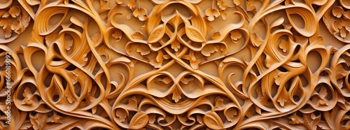 a wooden decorative traditional pattern textured handmade carving artwork woodwork background