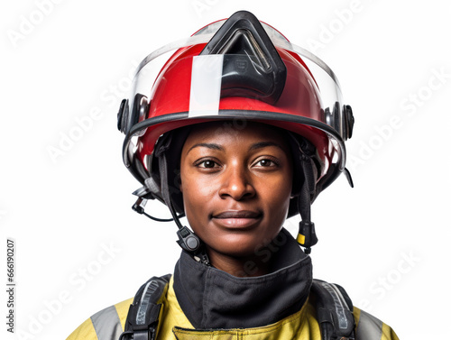  Portraits of American firemen  © kalafoto