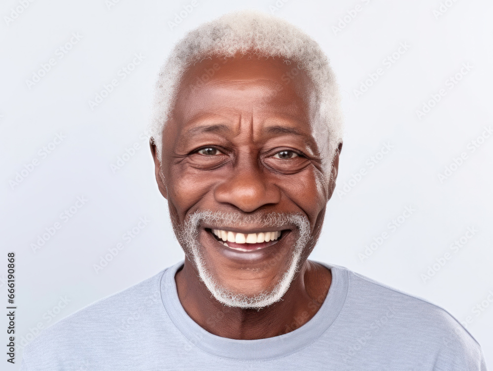 A portrait of a smiling character showing teeth
A portrait of a smiling character showing teeth