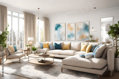 modern living room with sofa © Zoya