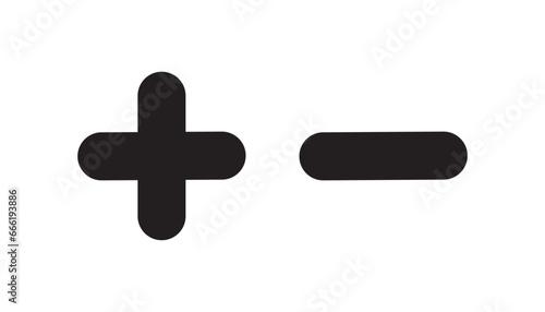 Plus sign icon,plus minus symbol vector design plus icon,Symbols isolated on white background
