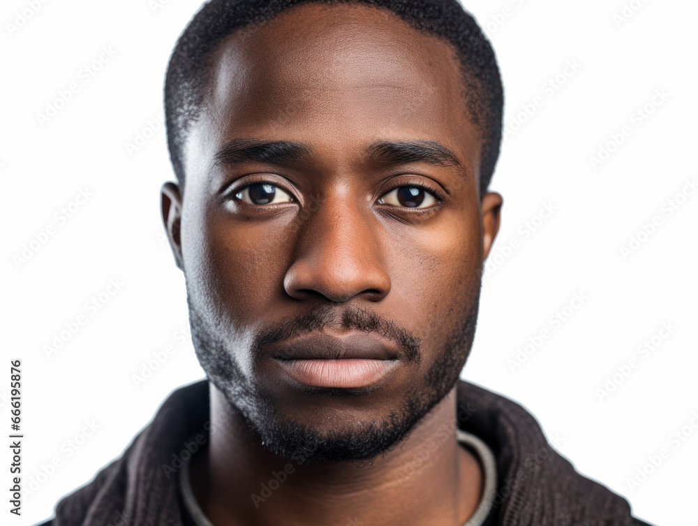 Obraz premium isolated portrait in studio 