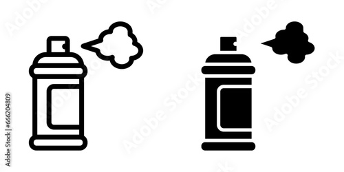 Spray Can Icon, for mobile concept and web design. vector illustration