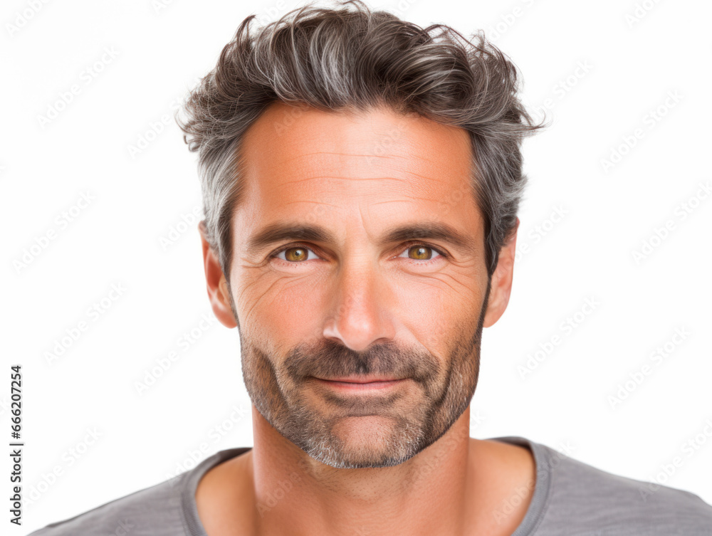 Fototapeta premium isolated portrait in studio 