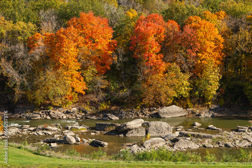 Fall on the Vermillion River. photo