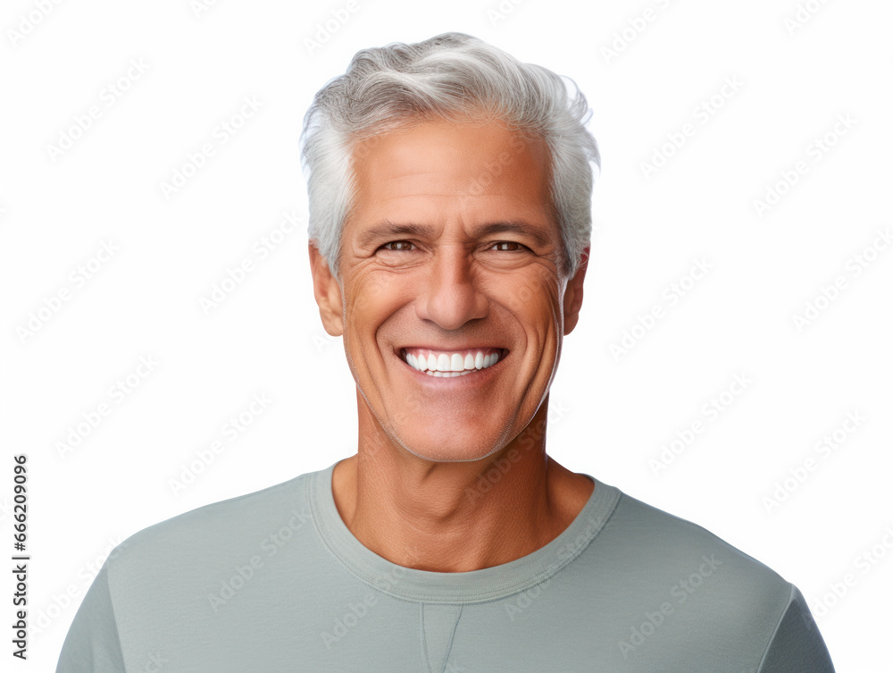 A portrait of a smiling character showing teeth
A portrait of a smiling character showing teeth