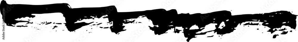 Abstract Brush Stroke, Vector Shape, Divider, and Black Paint Accent Abstract Brush Stroke, Vector Shape, Divider, and Black Paint Accent