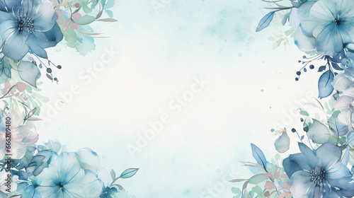 A custom-made jpg flower frame border was created for Sarah, designed in a rustic texture style, featuring a delightful blend of light teal and light indigo. The spectacular backdrops added a touch . © peerapong