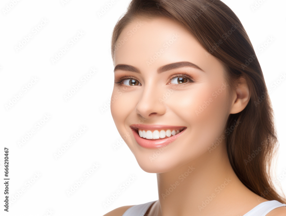 A portrait of a smiling character showing teeth
A portrait of a smiling character showing teeth