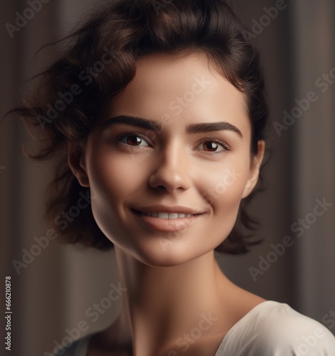 smiling woman