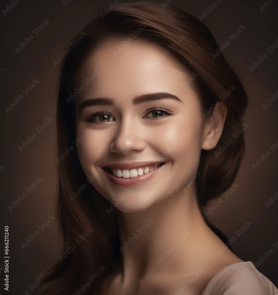 Fototapeta premium smiling woman