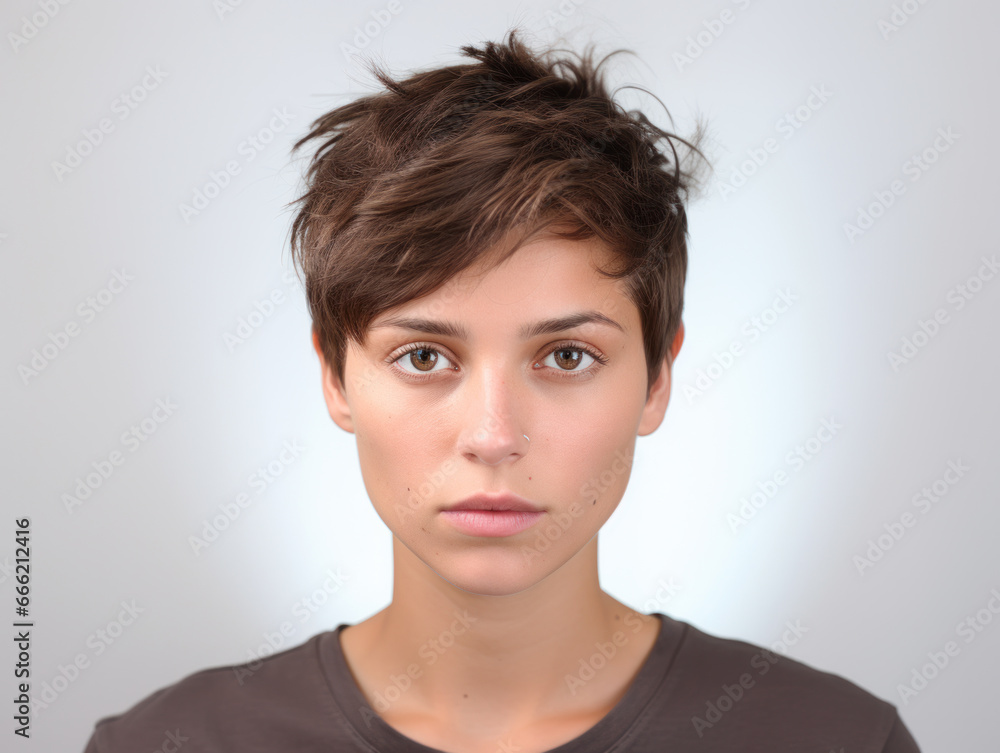 isolated portrait in studio
isolated portrait in studio
