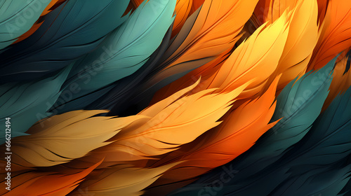 Color feather PPT background poster wallpaper web page