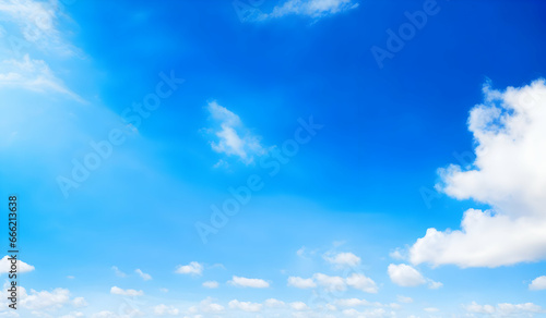 Cloudy blue sky abstract background, blue sky background with tiny clouds