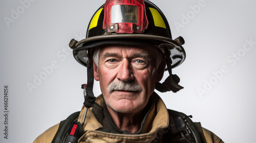  Portraits of American firemen 
