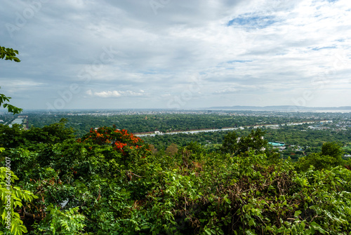 View from Mandalay Hill - Mandalay Division - Myanmar, Asia photo