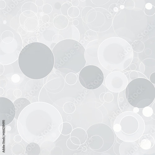 seamless background with circles grey color created with Generative Ai