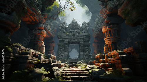 temple in the jungle © Vilius
