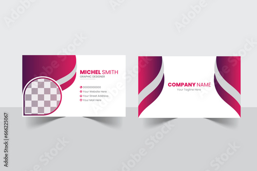 A bundle of 1 templates of different colors business  card   template, modern business card design template, 
abstract business card and creative design, IT company post card and editable vector templ