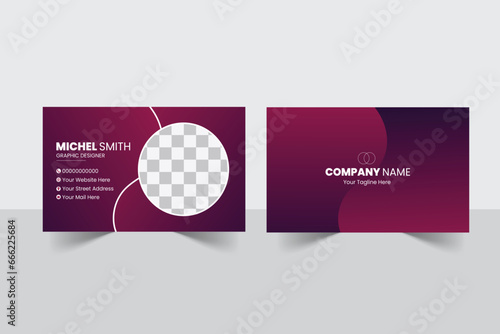 A bundle of 1 templates of different colors business  card   template, modern business card design template, 
abstract business card and creative design, IT company post card and editable vector templ