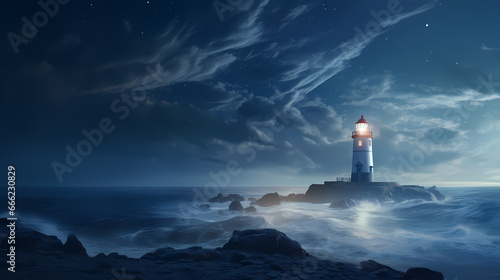 lighthouse coast background