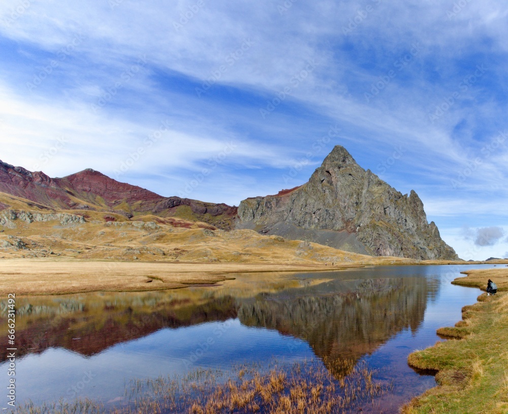 lake in the mountains