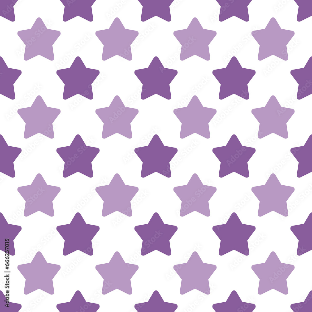 Seamless pattern with purple stars Seamless pattern with purple stars