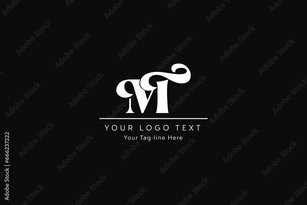 LOGO DESIGN WITH THEME LETTER T AND M LOGO DESIGN WITH THEME LETTER T AND M