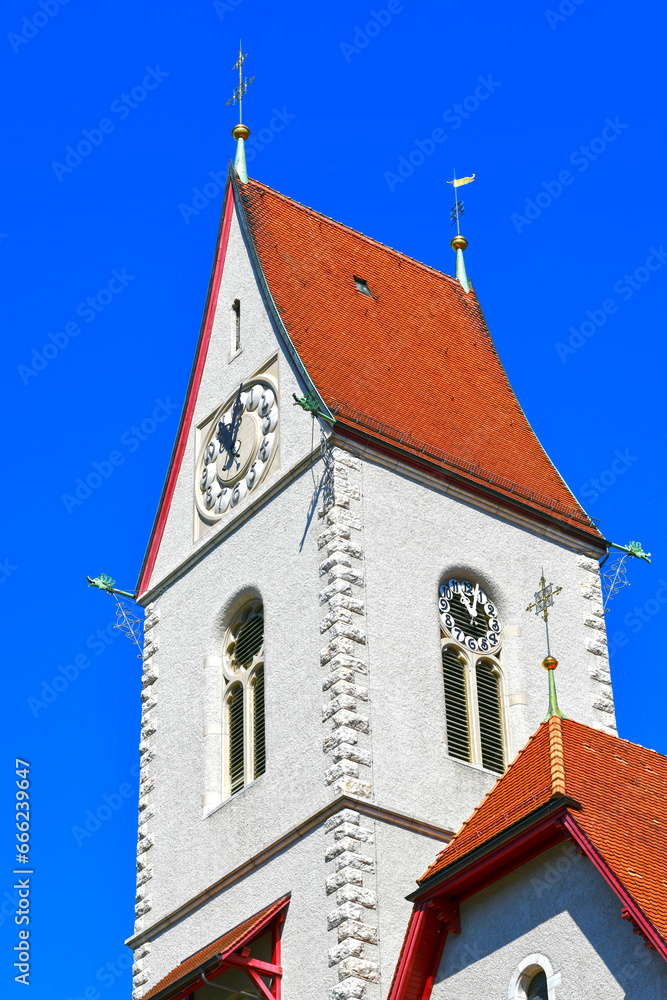 Katholische Kirche in Balsthal, Bezirk Thal des Kantons Solothurn (Schweiz)