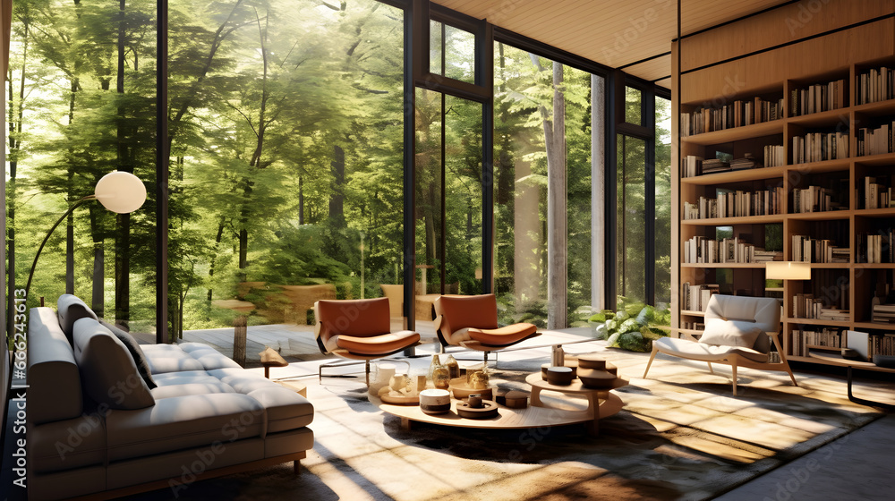 In_the_heart_of_the_woods_a_modern_architectural In_the_heart_of_the_woods_a_modern_architectural