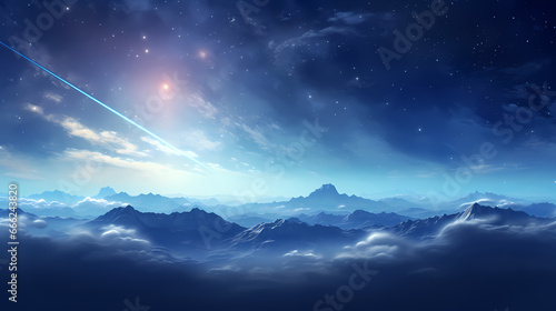 starry sky background background