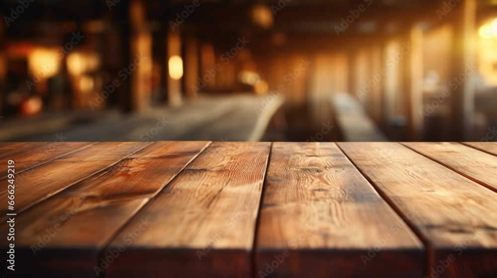 A traditional wood surface blending seamlessly with the softly focused rustic barn, crafting a smooth transition into the softly blurred surroundings. A traditional wood surface blending seamlessly with the softly focused rustic barn, crafting a smooth transition into the softly blurred surroundings.