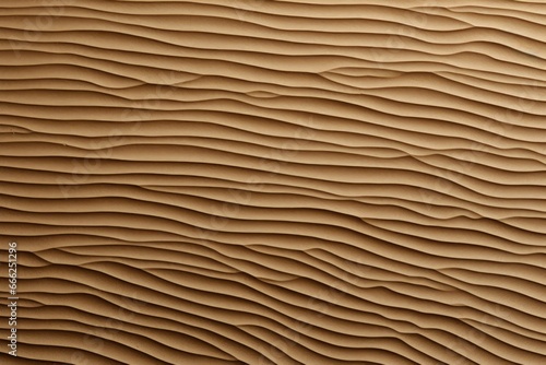 Corrugated Cardboard Close-up: A close-up shot highlighting the fine, rippled patterns and the corrugated texture of the cardboard.