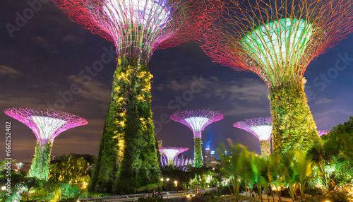 Supertrees at Gardens by the Bay photo
