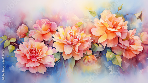 watercolor flower 