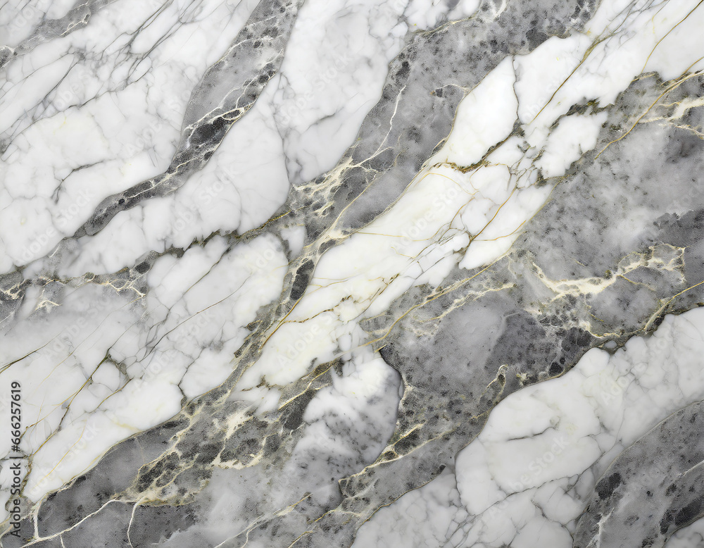 Fototapeta premium Marble background.Abstract white marble with gray texture.Stone surface.
