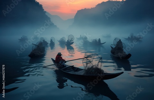 Asian Fishermen