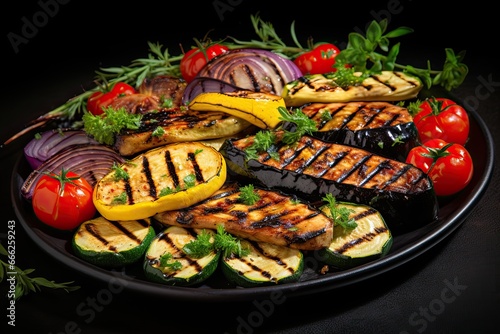 Grilled vegetables