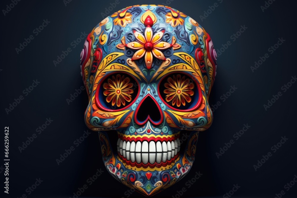 Mexican Skull design Mexican Skull design