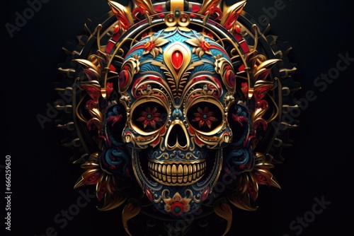 Mexican Skull design
