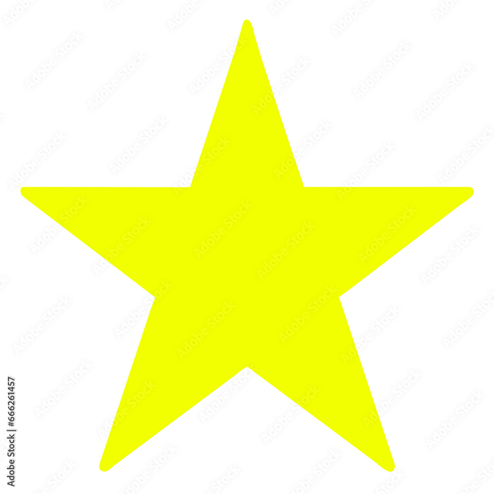 Obraz premium gold star