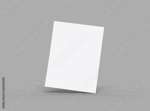 Wallpaper Mural Blank 8.5 x 11 inc flyer render to present your design. Torontodigital.ca