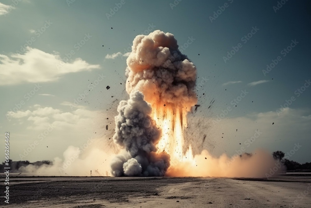 unsuccessful launch and explosion, failed lift off and mission failure